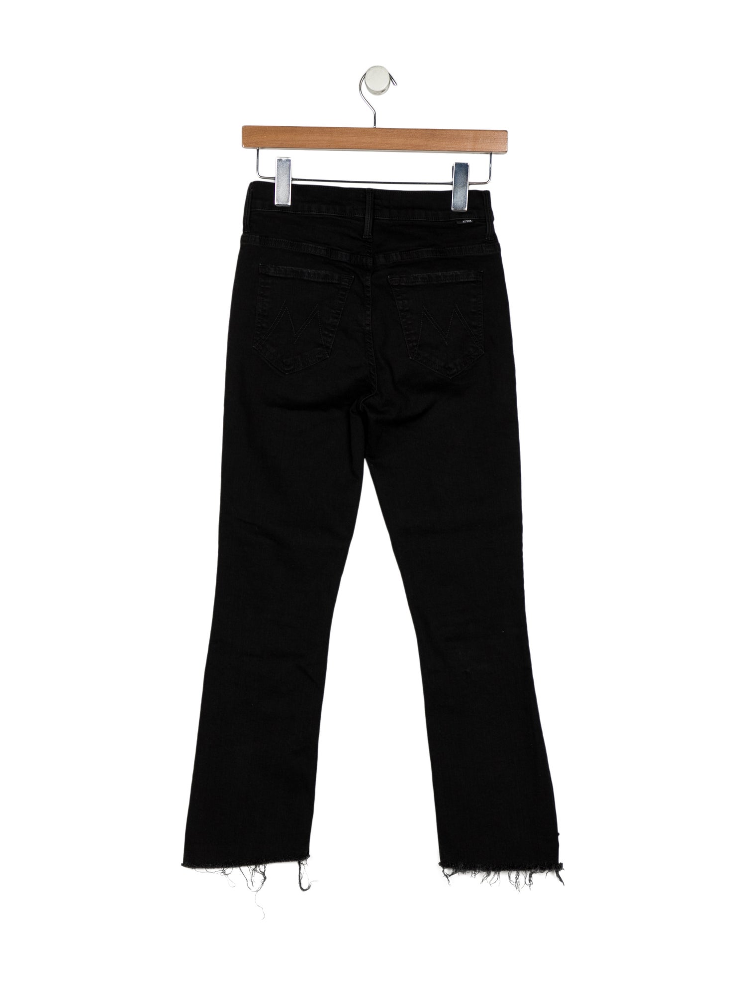 Mother Mid-Rise Straight Leg Jeans