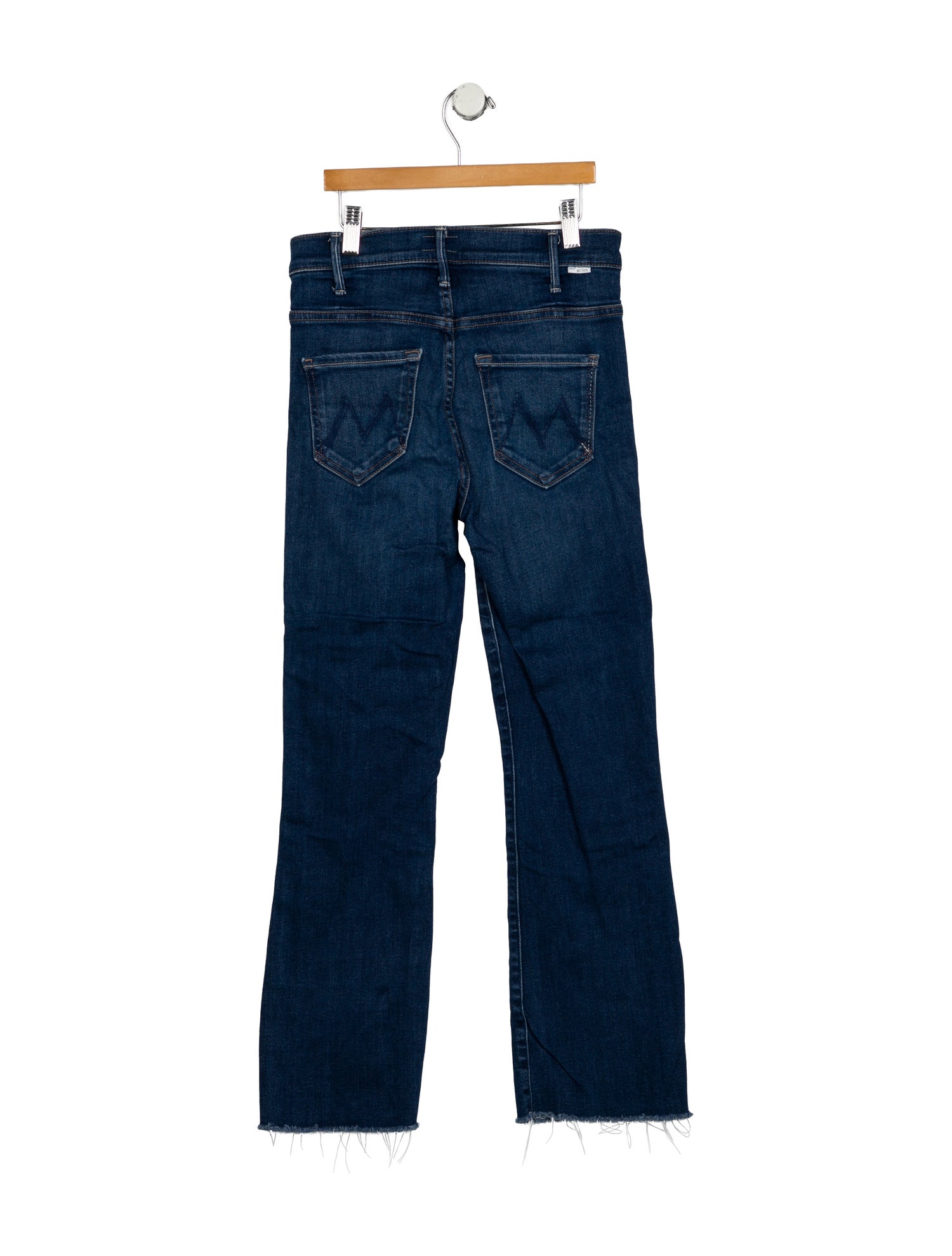Mother Mid-Rise Straight Leg Jeans