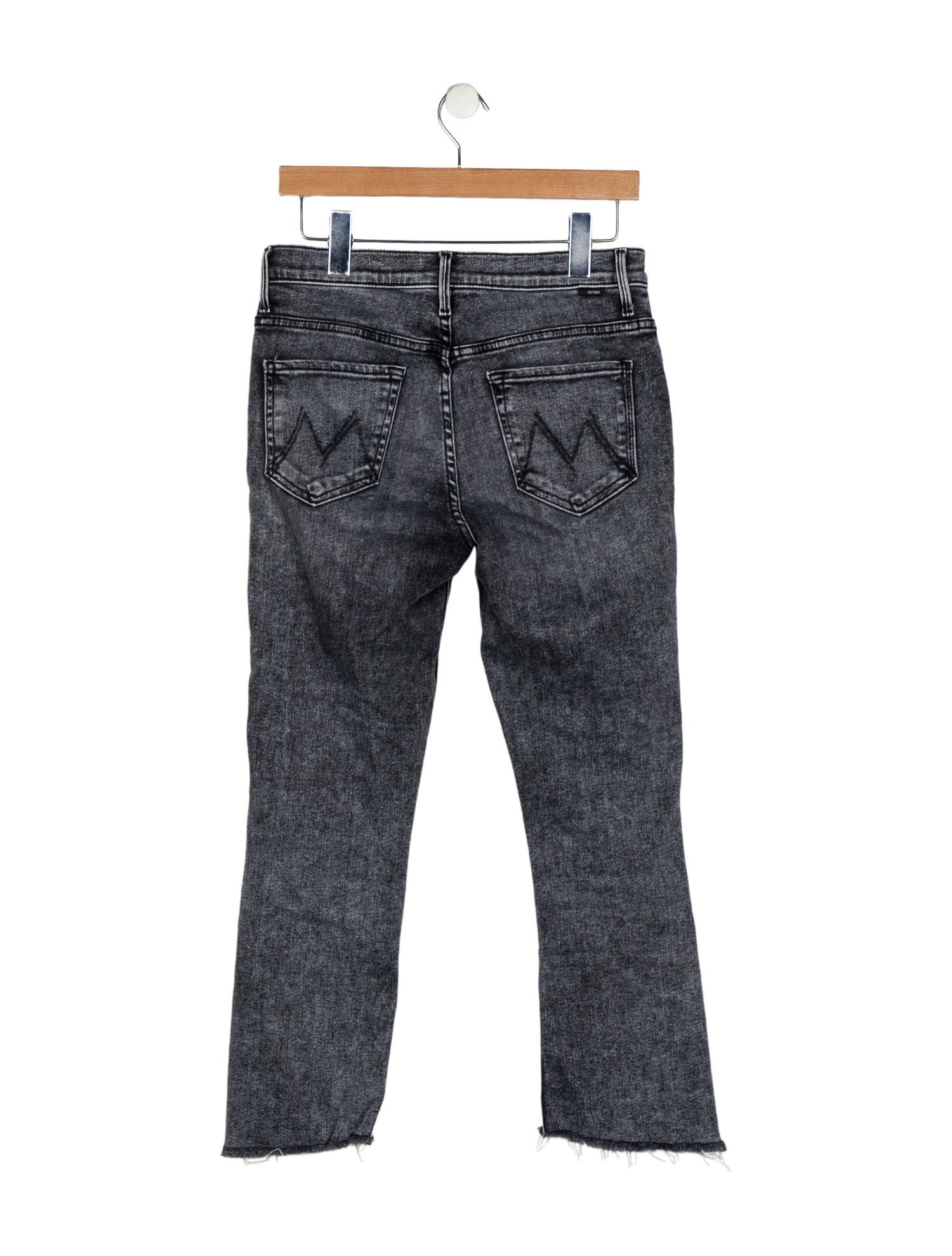 Mother Mid-Rise Straight Leg Jeans