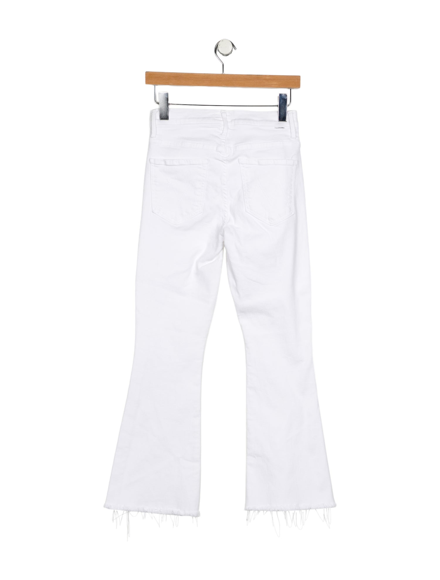 Mother Mid-Rise Wide Leg Jeans