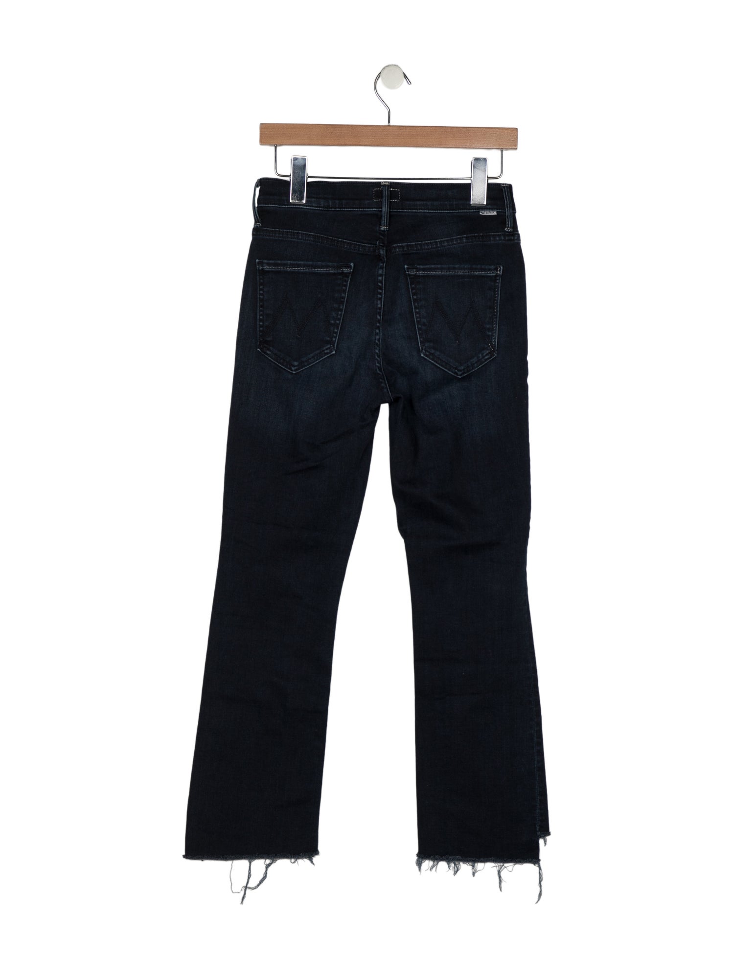 Mother Mid-Rise Straight Leg Jeans
