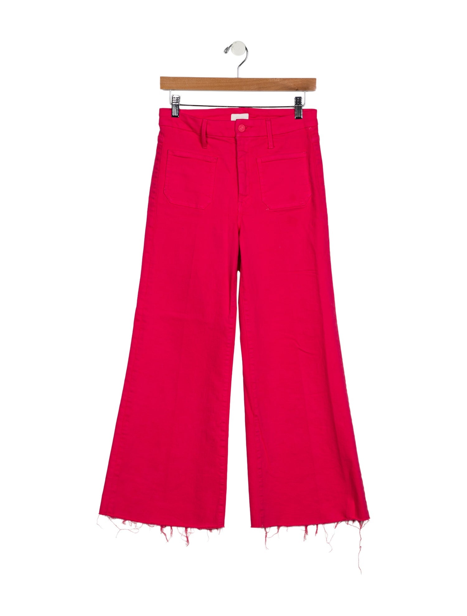 Mother High-Rise Wide Leg Jeans
