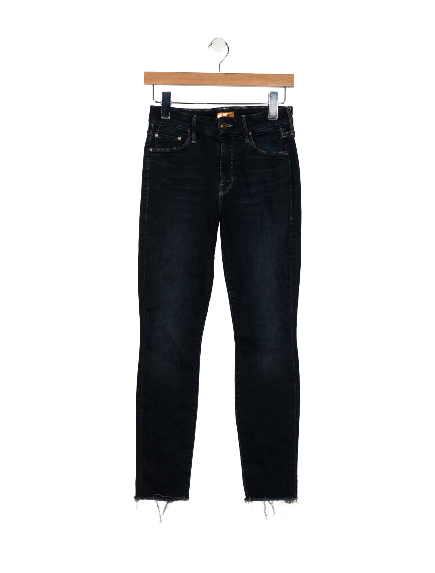 Mother Mid-Rise Skinny Leg Jeans