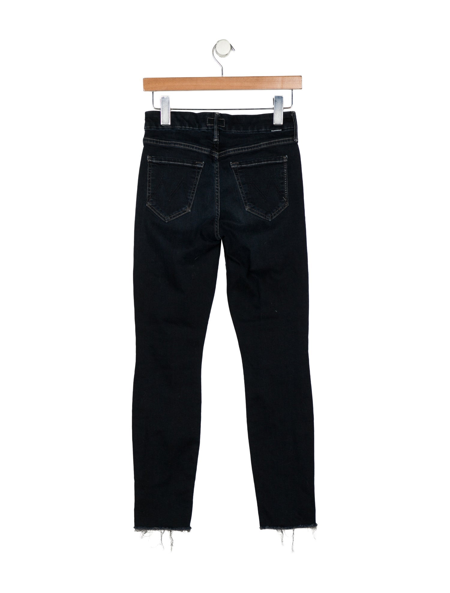 Mother Mid-Rise Skinny Leg Jeans