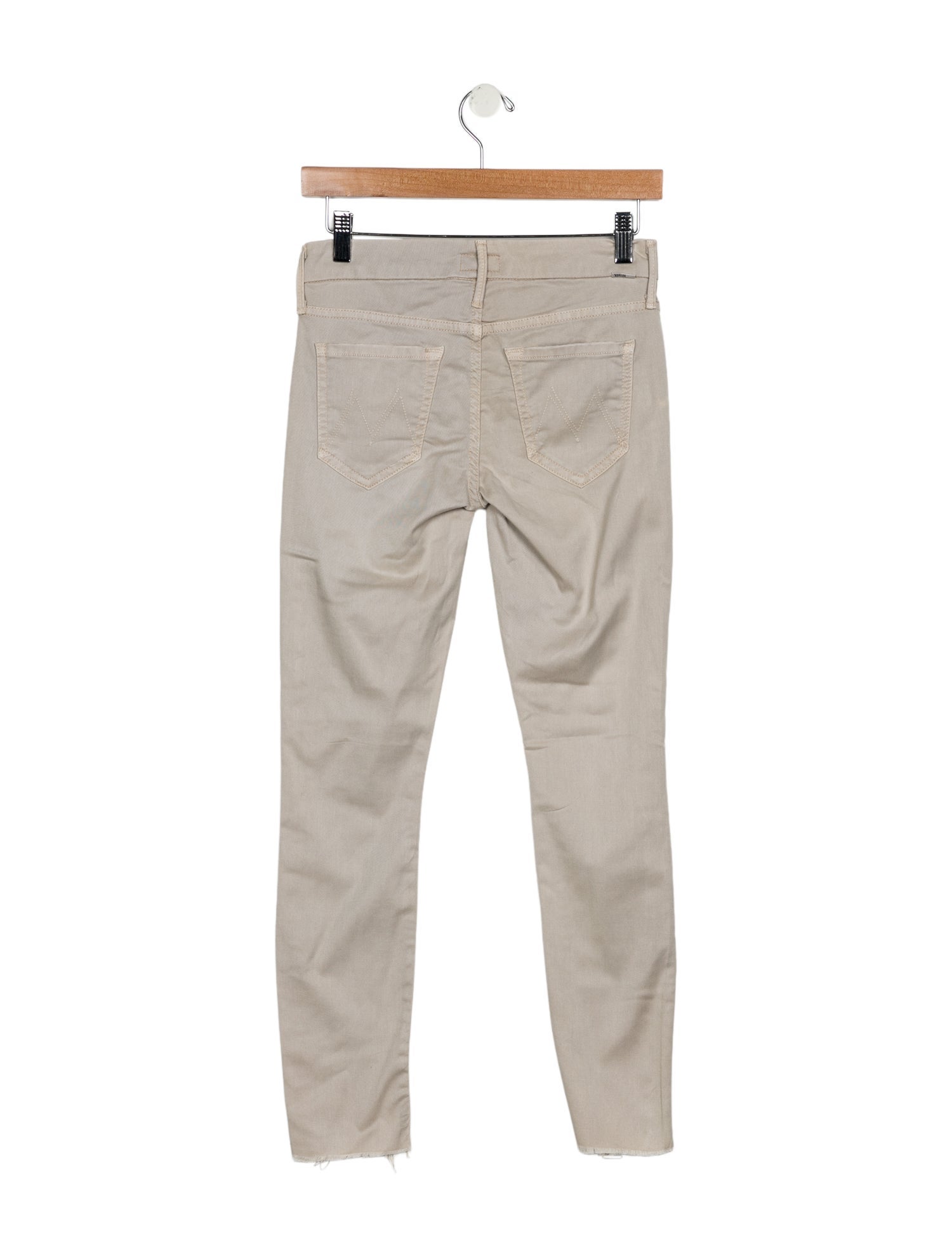 Mother Mid-Rise Skinny Leg Jeans