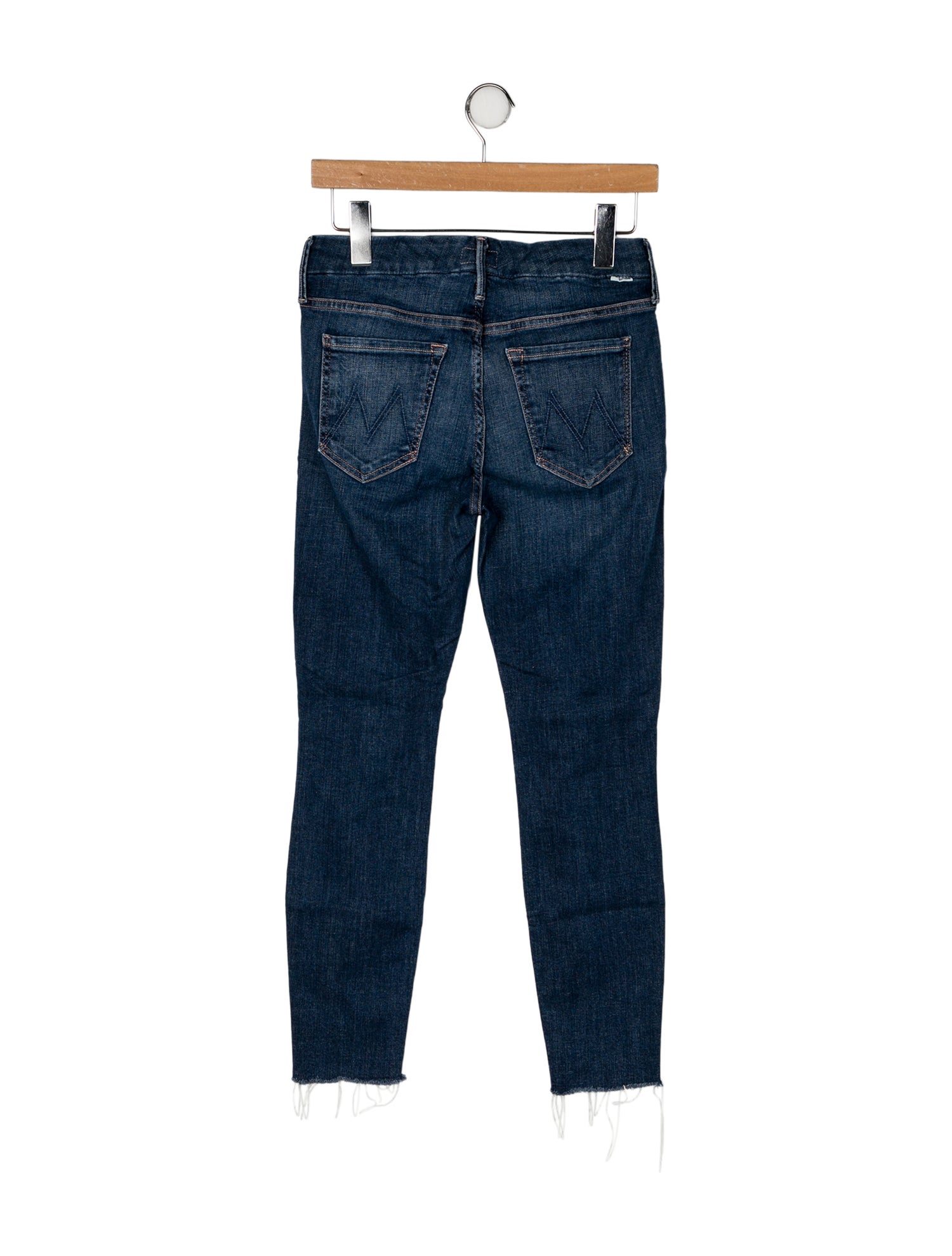 Mother Mid-Rise Skinny Leg Jeans