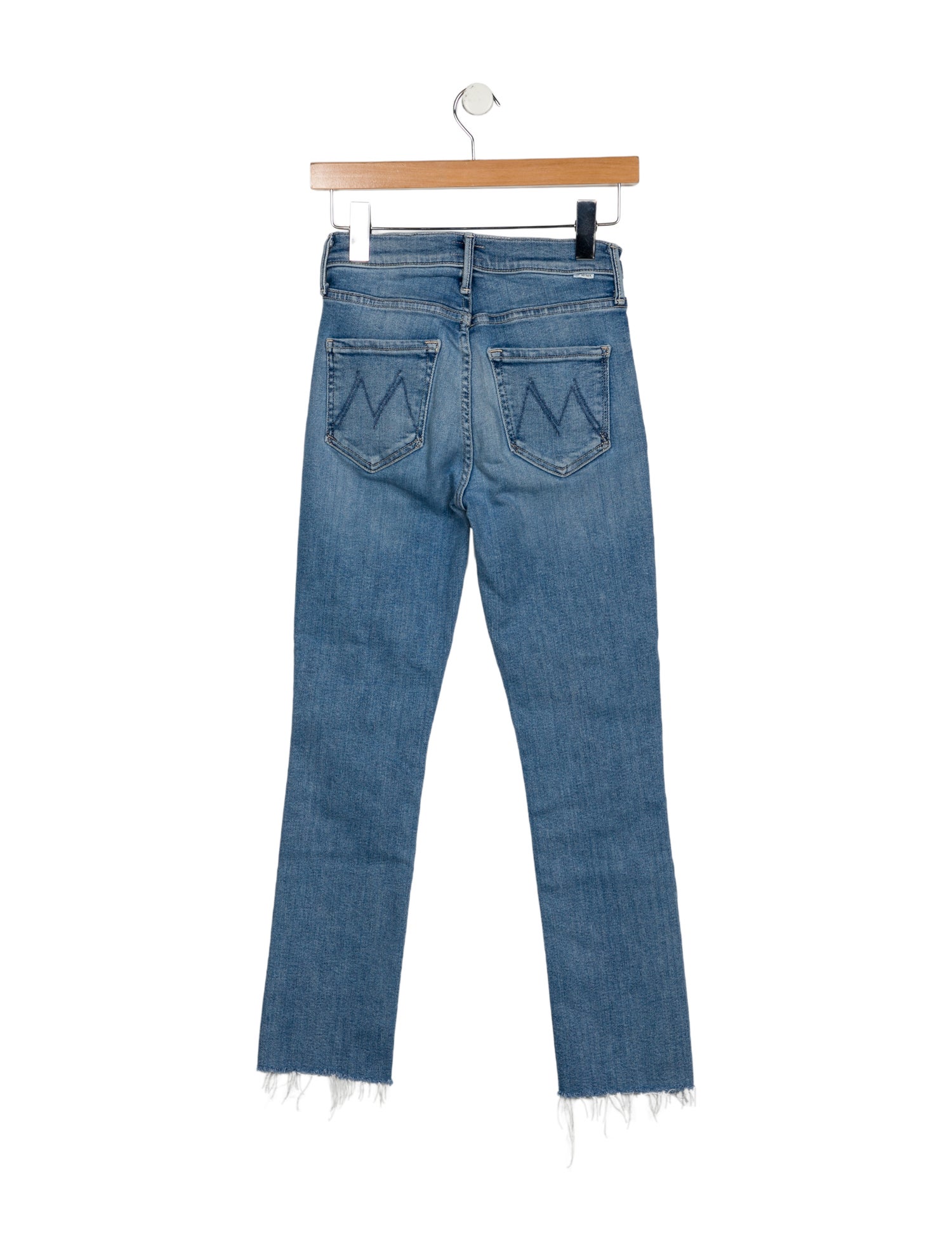 Mother Mid-Rise Skinny Leg Jeans