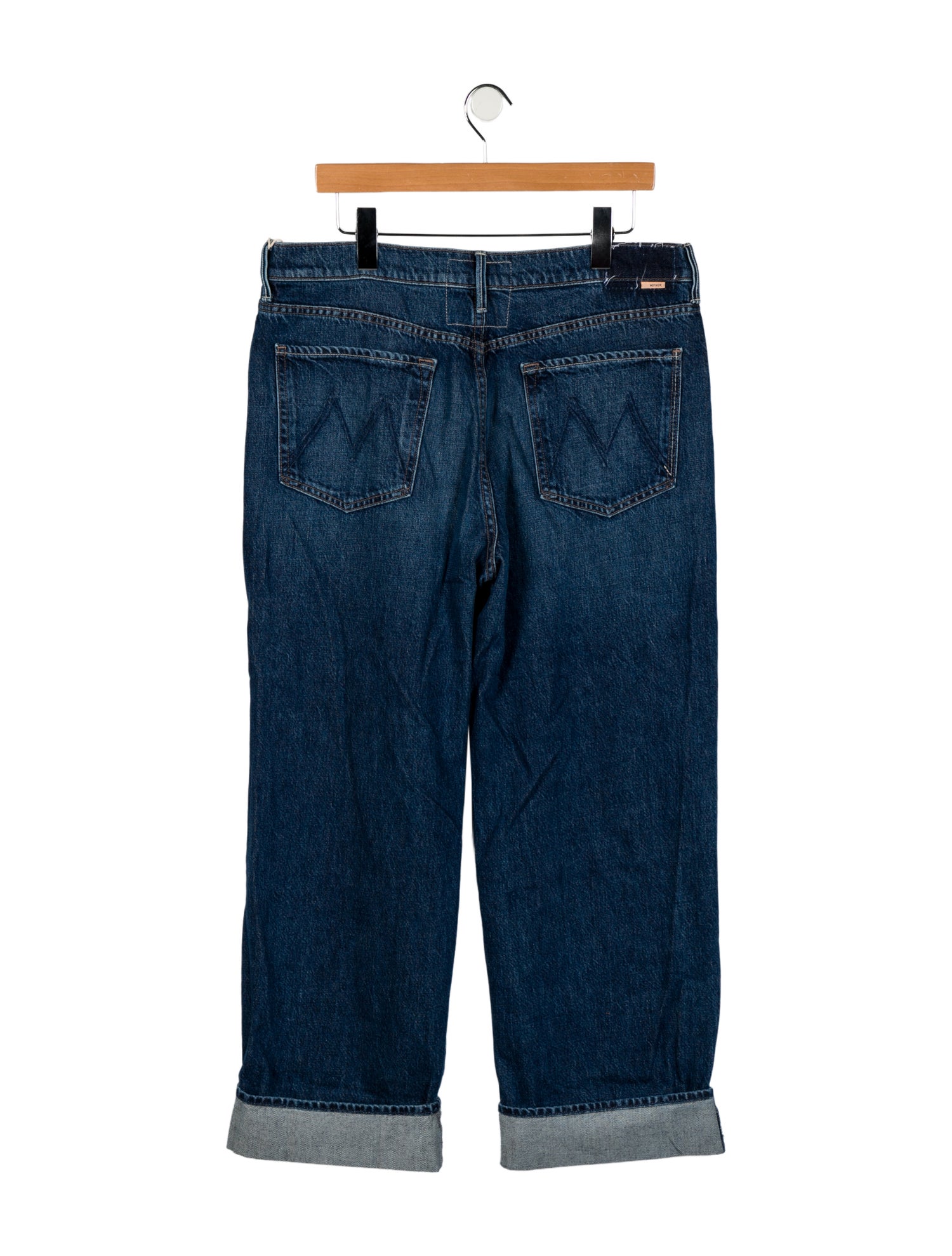 Mother High-Rise Wide Leg Jeans w/ Tags