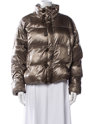 Pre-owned Mother Down Jacket In Brown