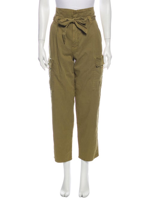 Mother Straight Leg Pants Green