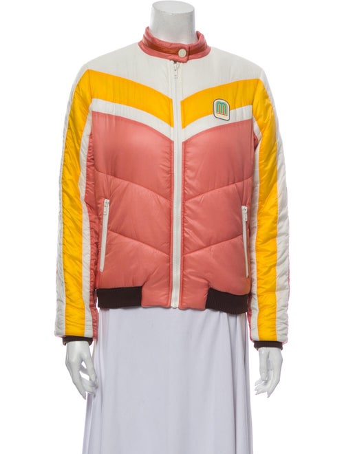 Mother Striped Jacket Pink