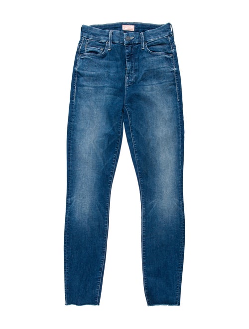 Mother Mid-Rise Skinny Leg Jeans w/ Tags Blue