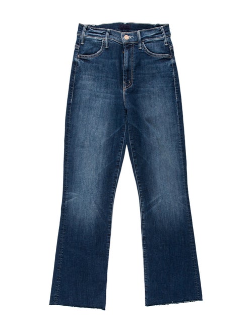 Mother High-Rise Straight Leg Jeans w/ Tags Blue