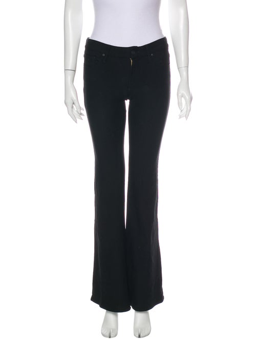 Mother Flared Pants Black