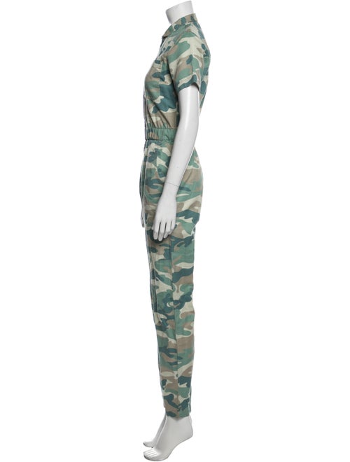 Mother Camouflage Print Jumpsuit