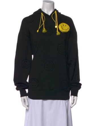 13DE MARZO x SMILEY Printed Mock Neck Sweatshirt