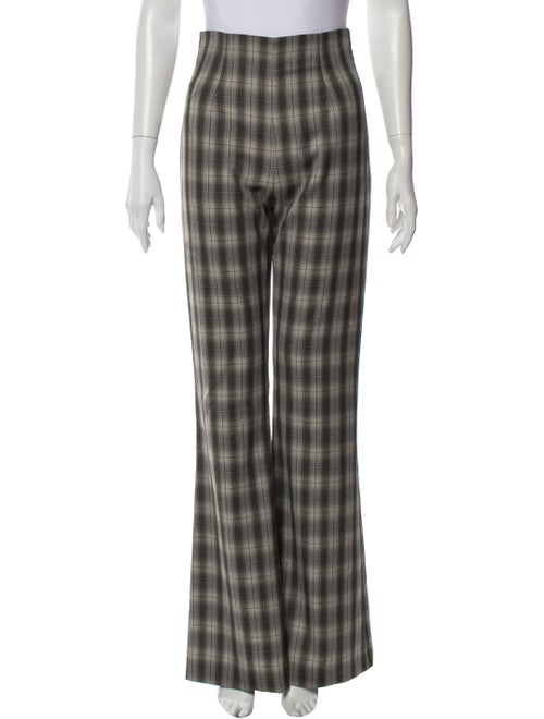 16Arlington High-Rise Plaid Pants multicolor