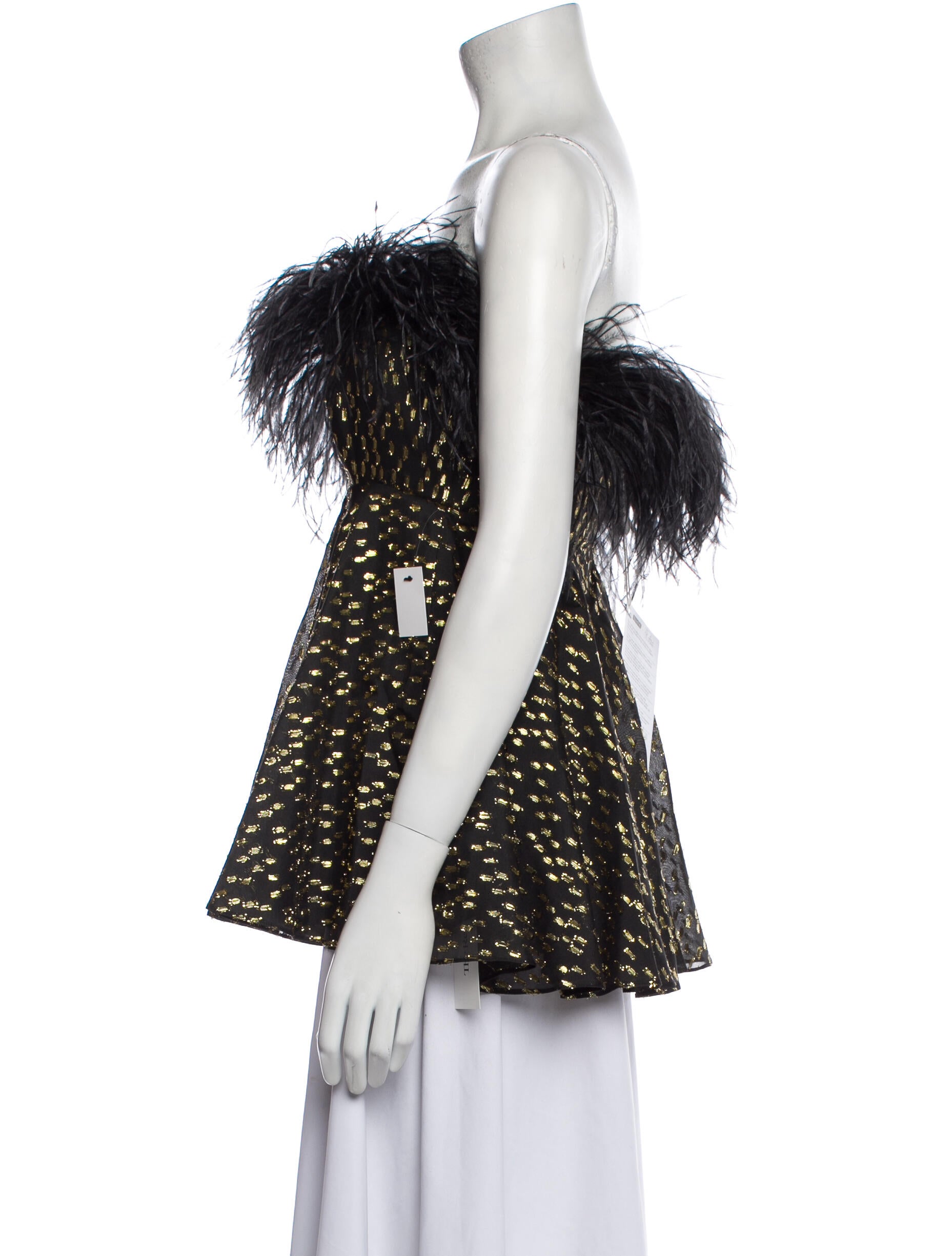 16ARLINGTON Printed Off-The-Shoulder Blouse w/ Tags