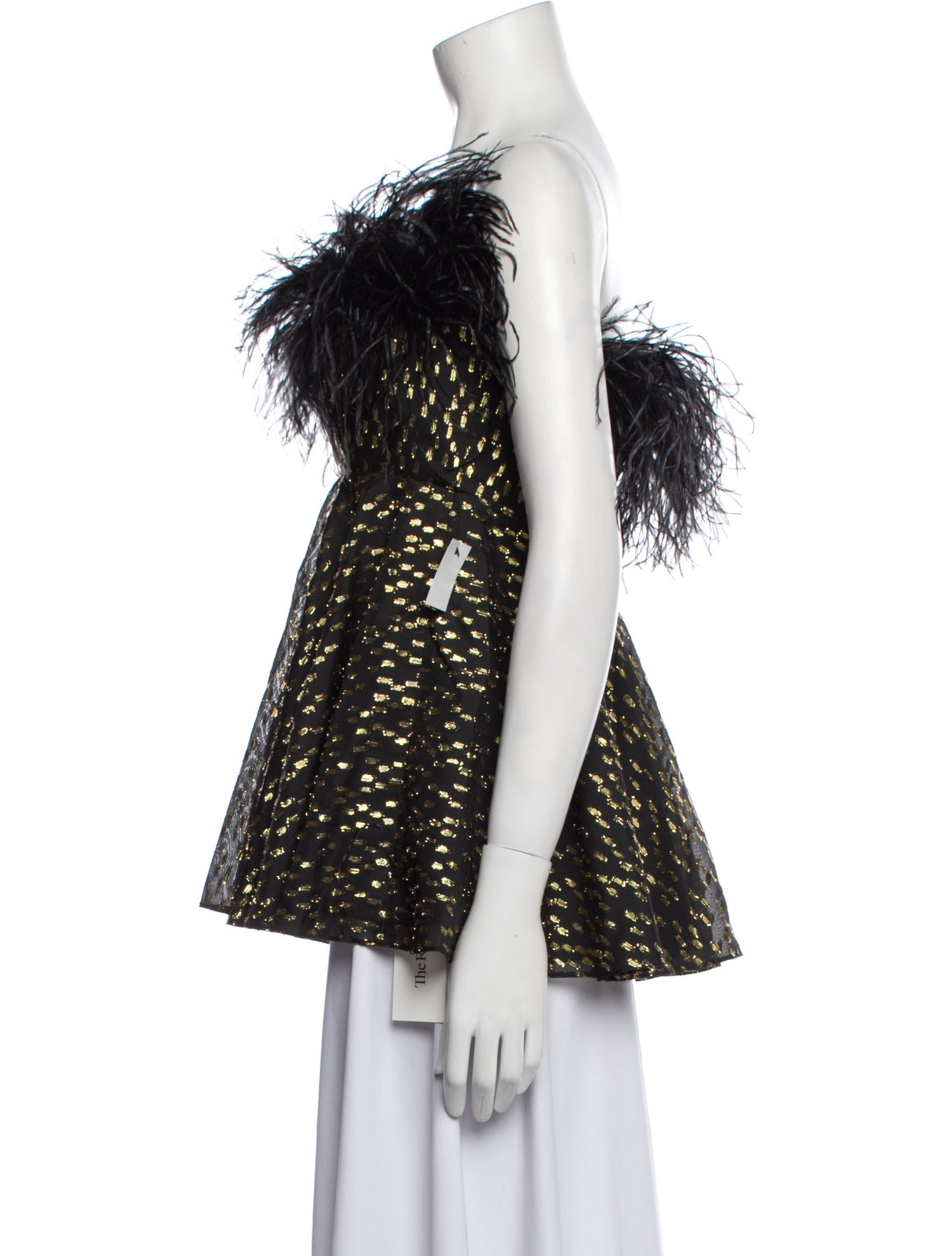 16ARLINGTON Printed One-Shoulder Top w/ Tags