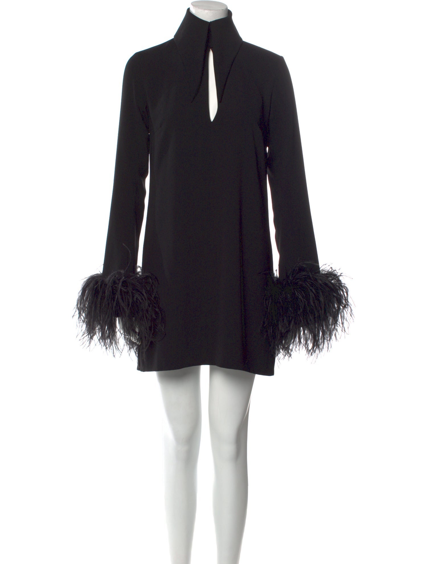 16ARLINGTON Mock Neck Mini Dress