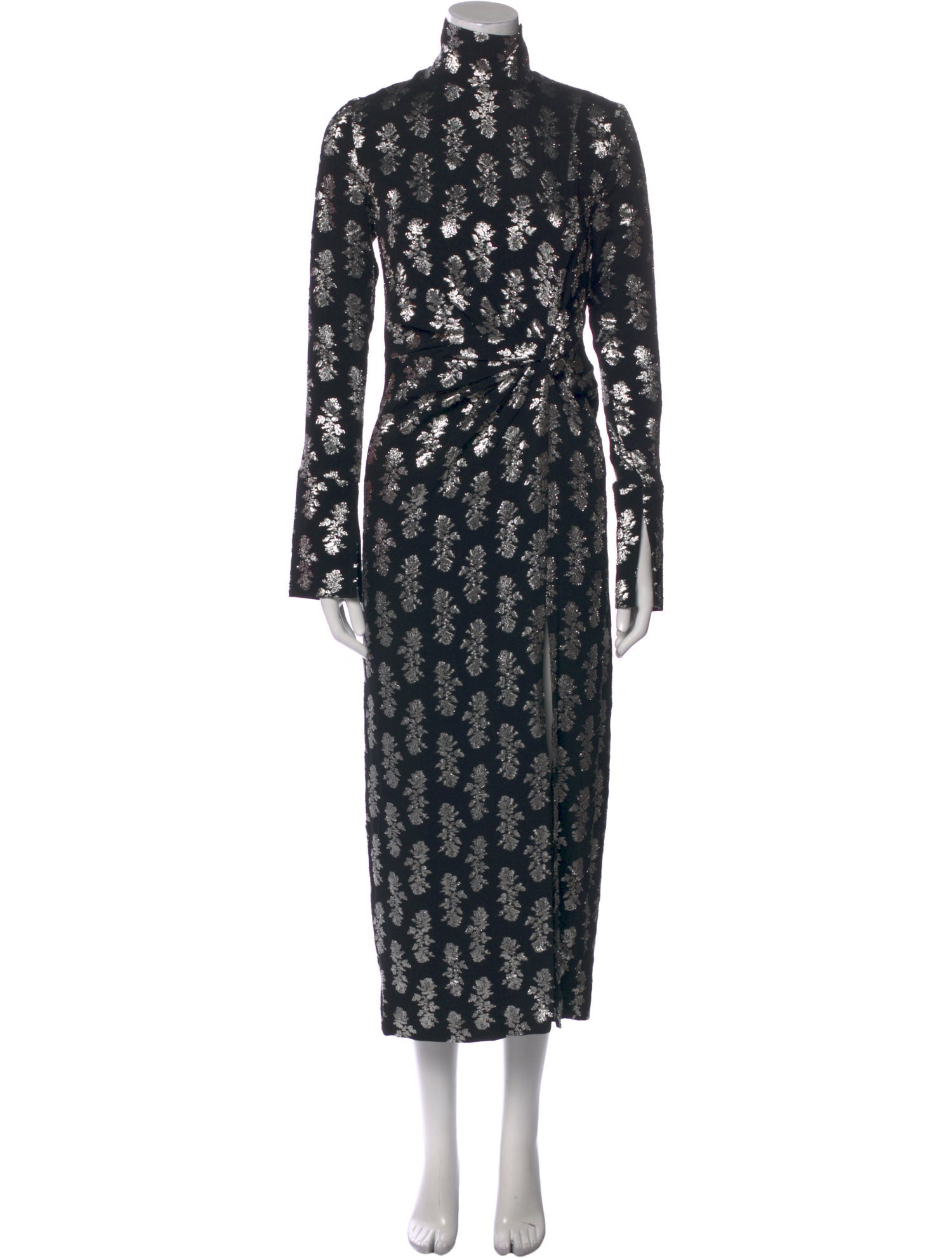 16ARLINGTON Floral Print Long Dress