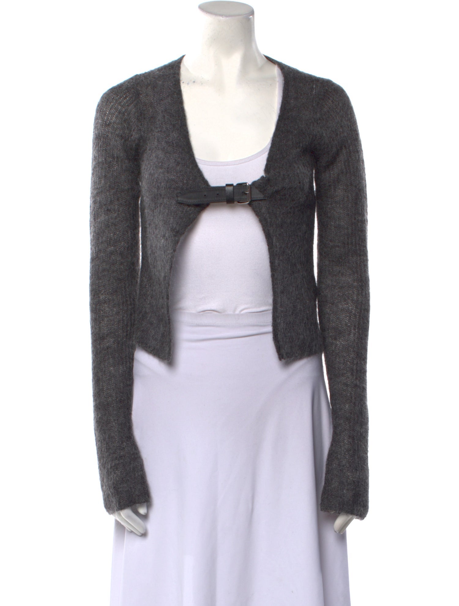 16ARLINGTON Open Front Sweater