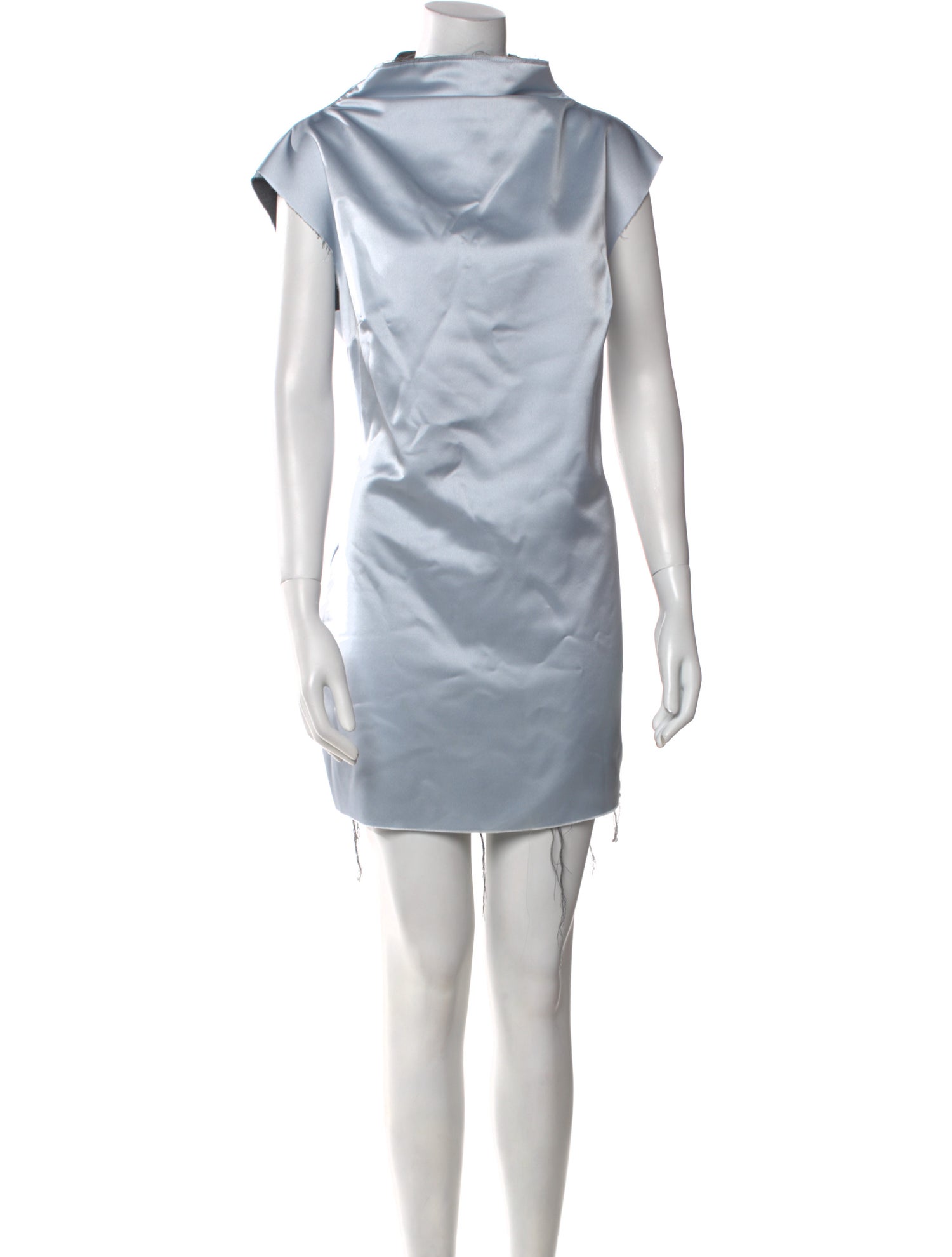 16ARLINGTON Cowl Neck Mini Dress