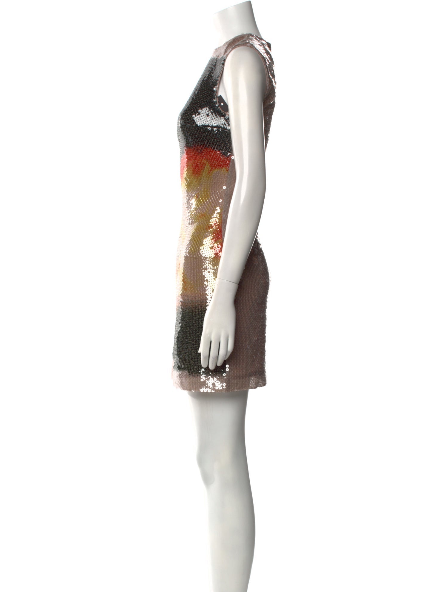 16ARLINGTON Printed Mini Dress w/ Tags