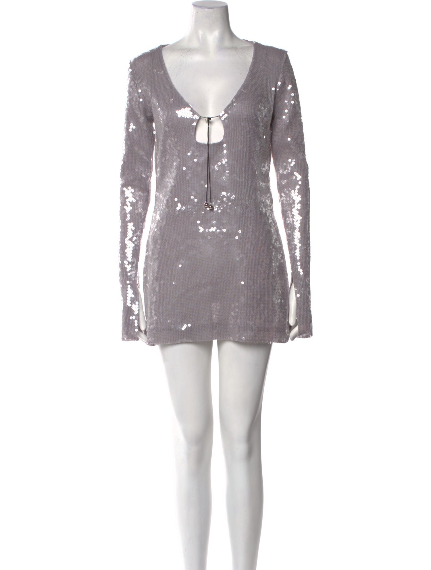 16ARLINGTON V-Neck Mini Dress