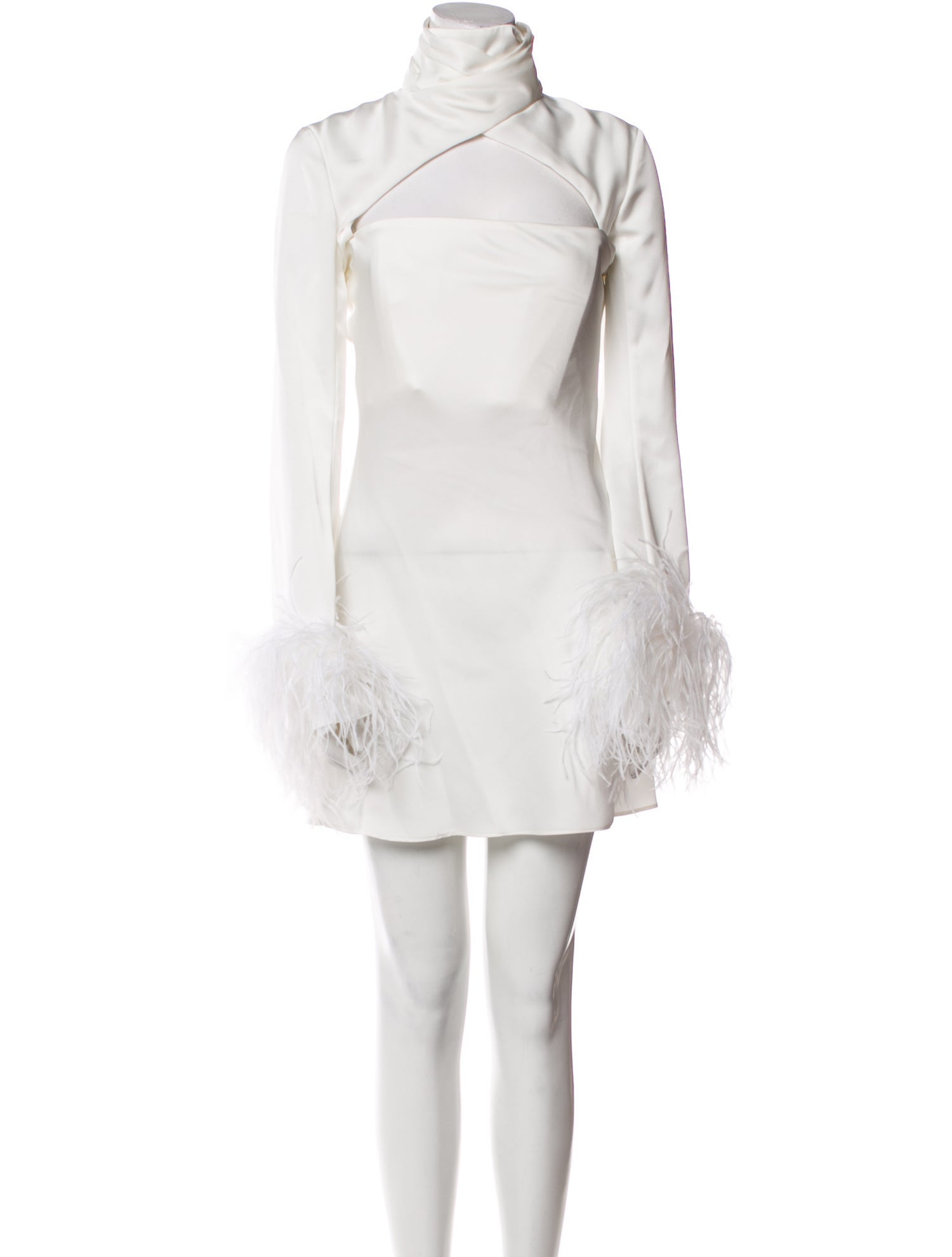 16ARLINGTON Mock Neck Mini Dress w/ Tags