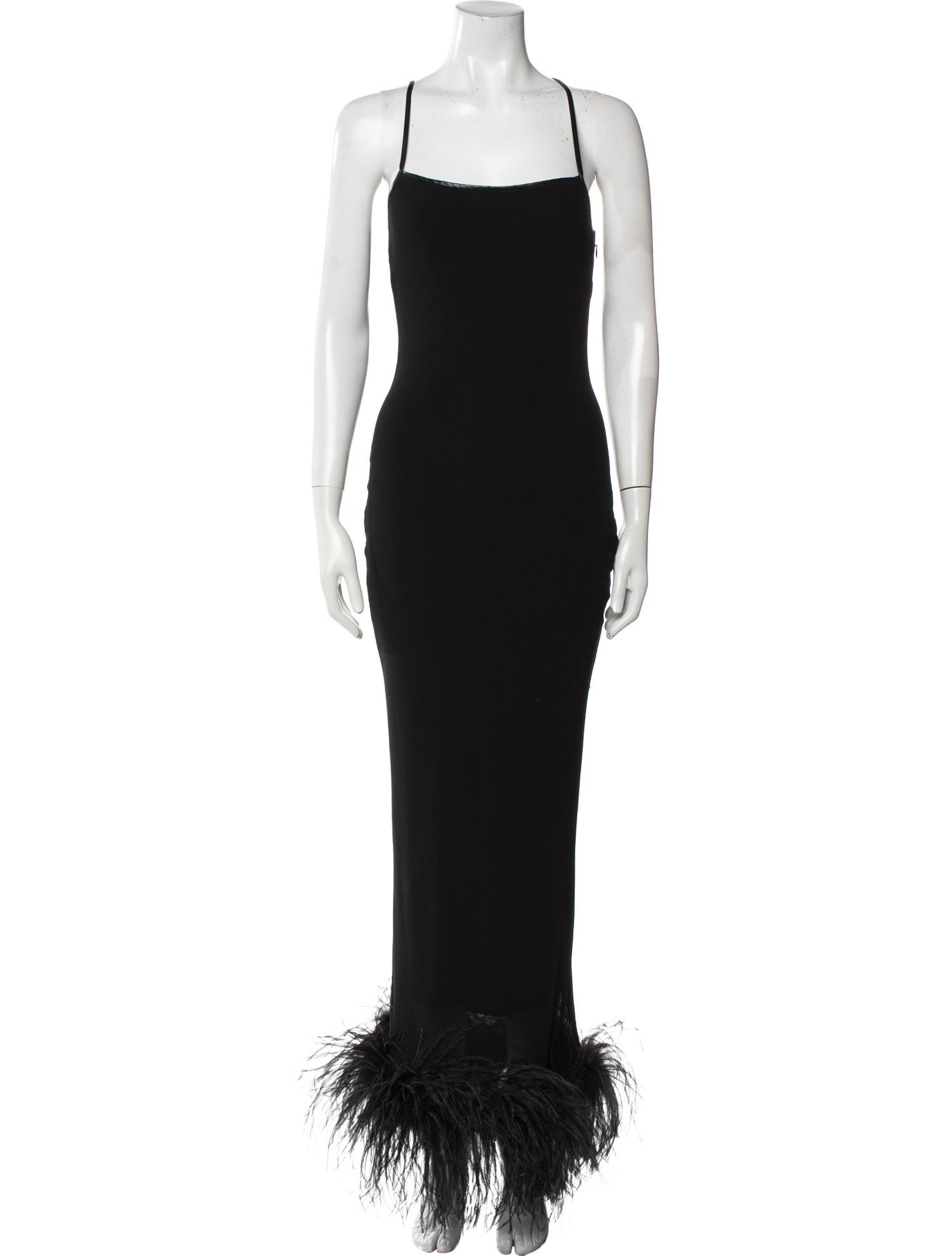 16ARLINGTON Square Neckline Mini Dress