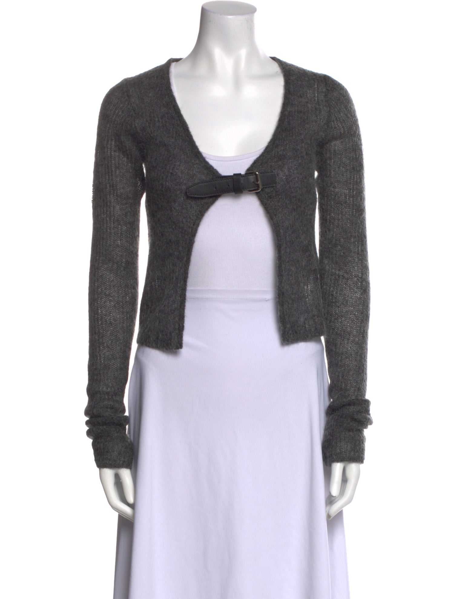 16ARLINGTON Nylon V-Neck Sweater