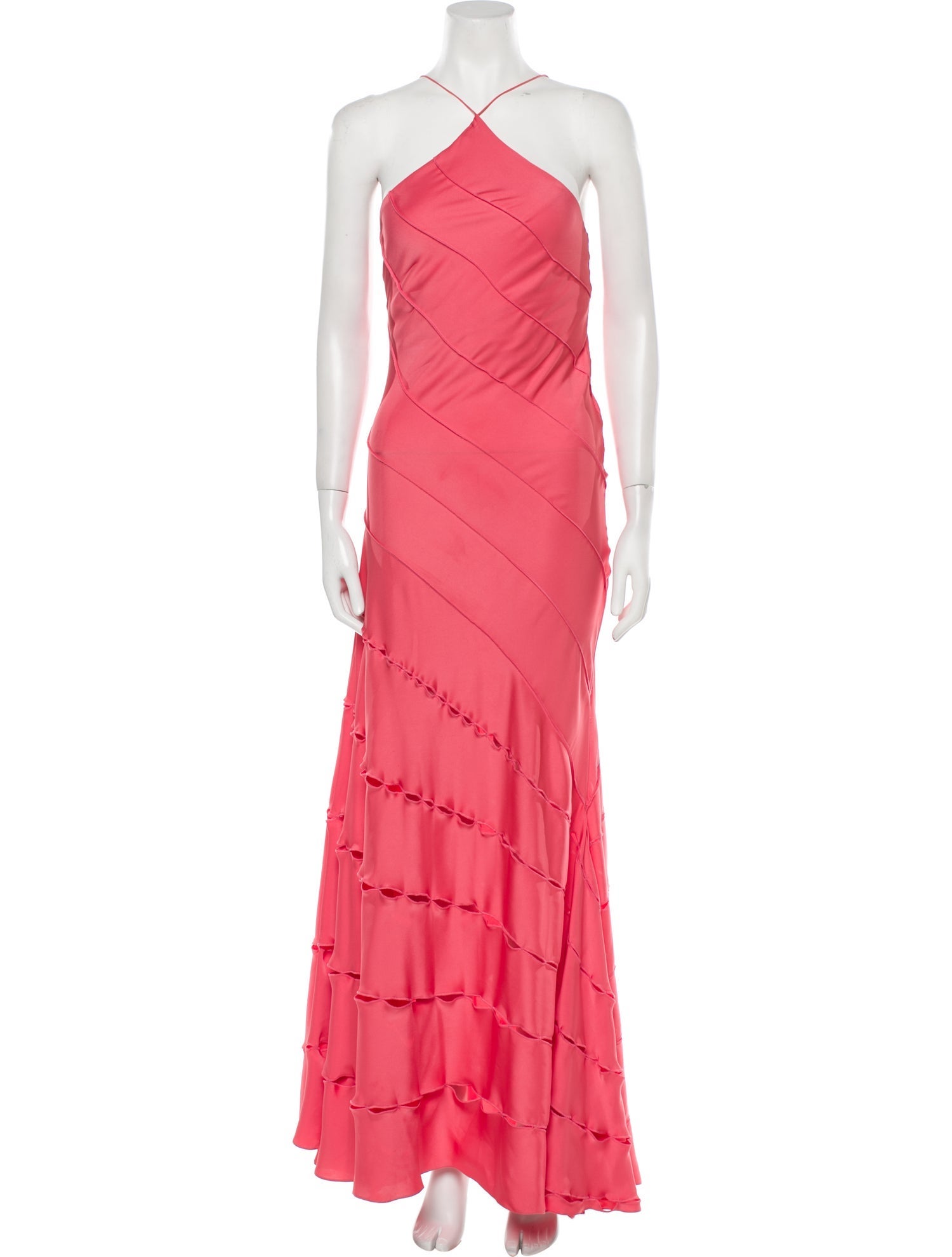 16ARLINGTON Halterneck Long Dress