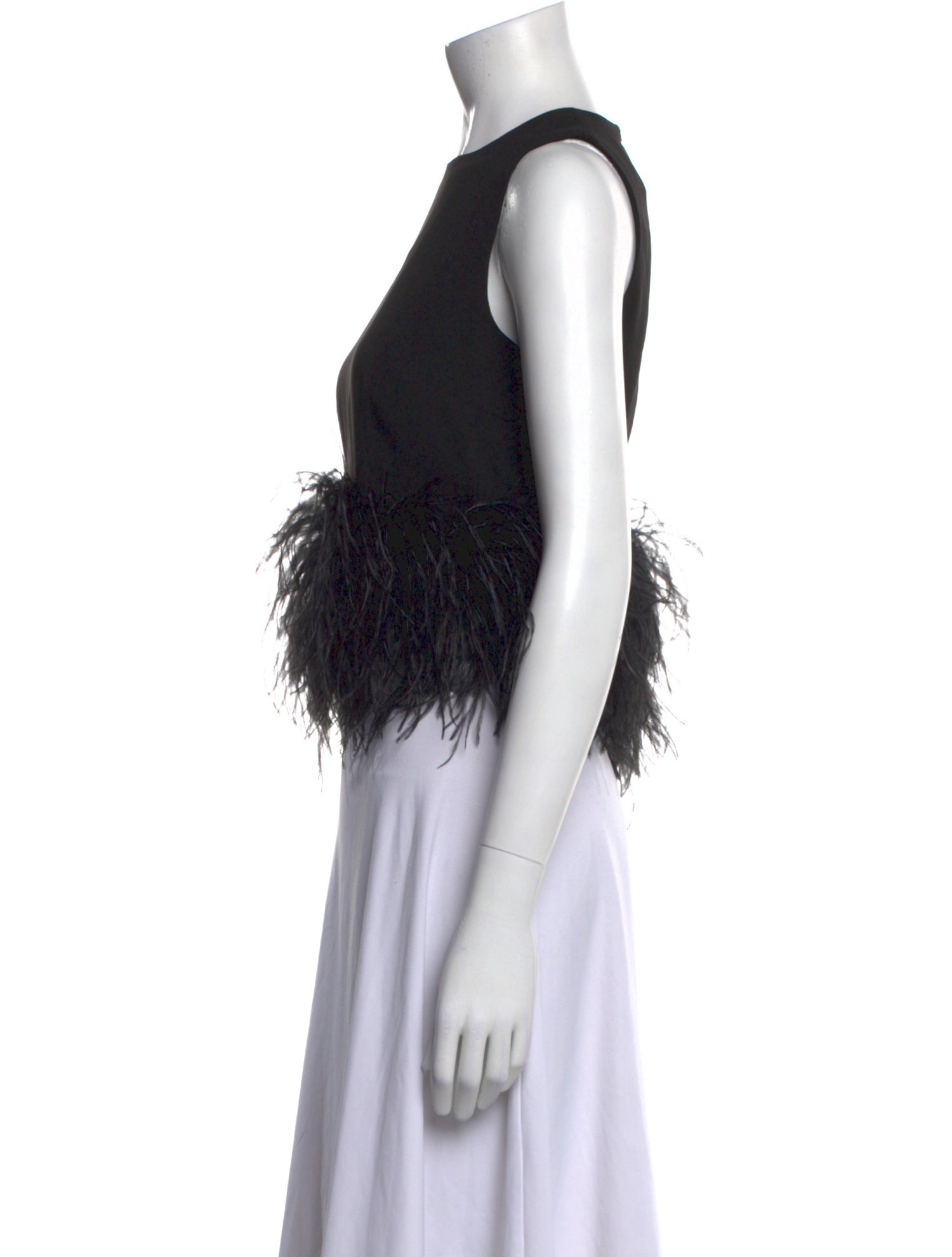 16ARLINGTON Crew Neck Sleeveless Crop Top w/ Tags