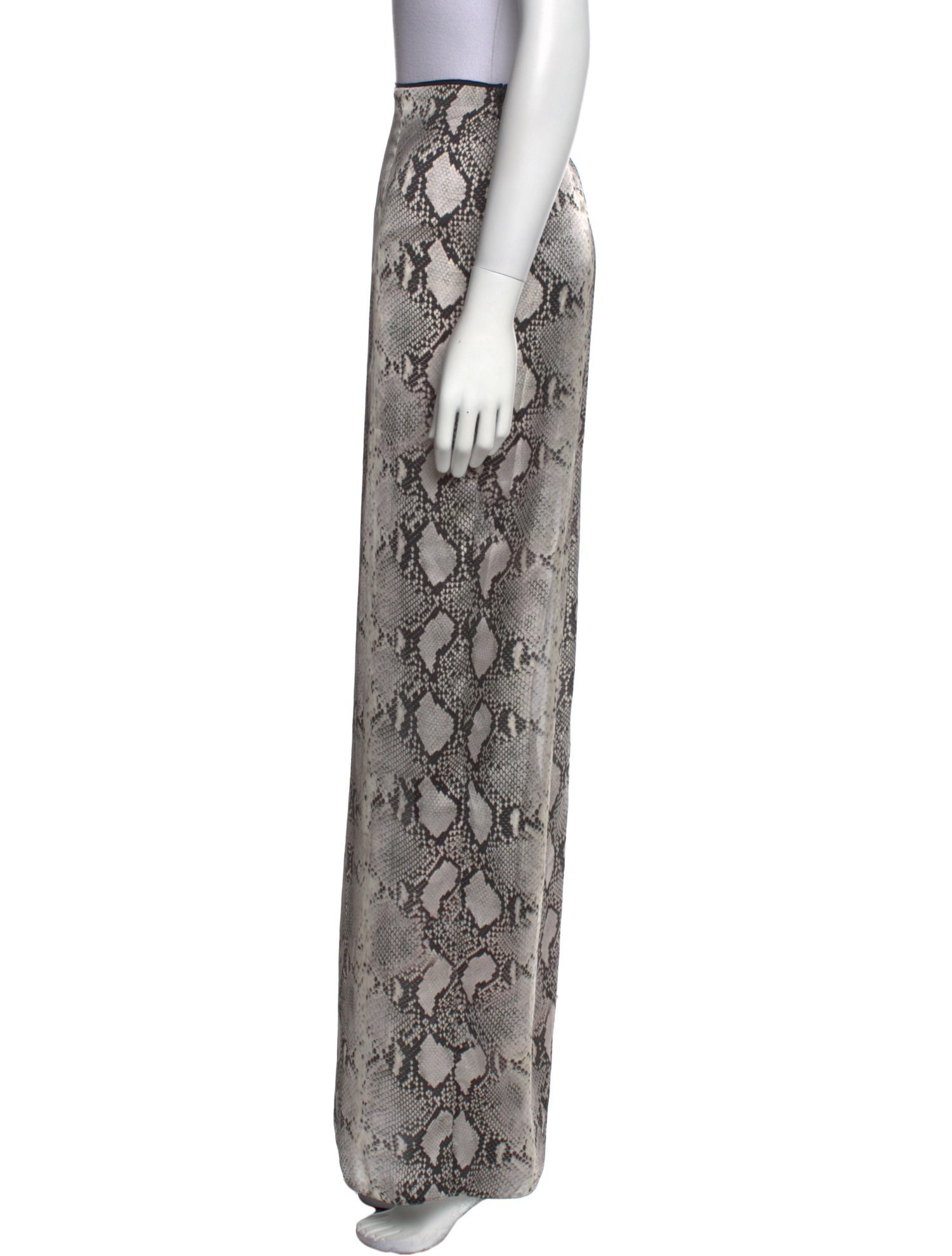 16ARLINGTON Animal Print Long Skirt w/ Tags