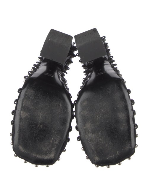 16ARLINGTON Satin Beaded Accents Slingback Flats