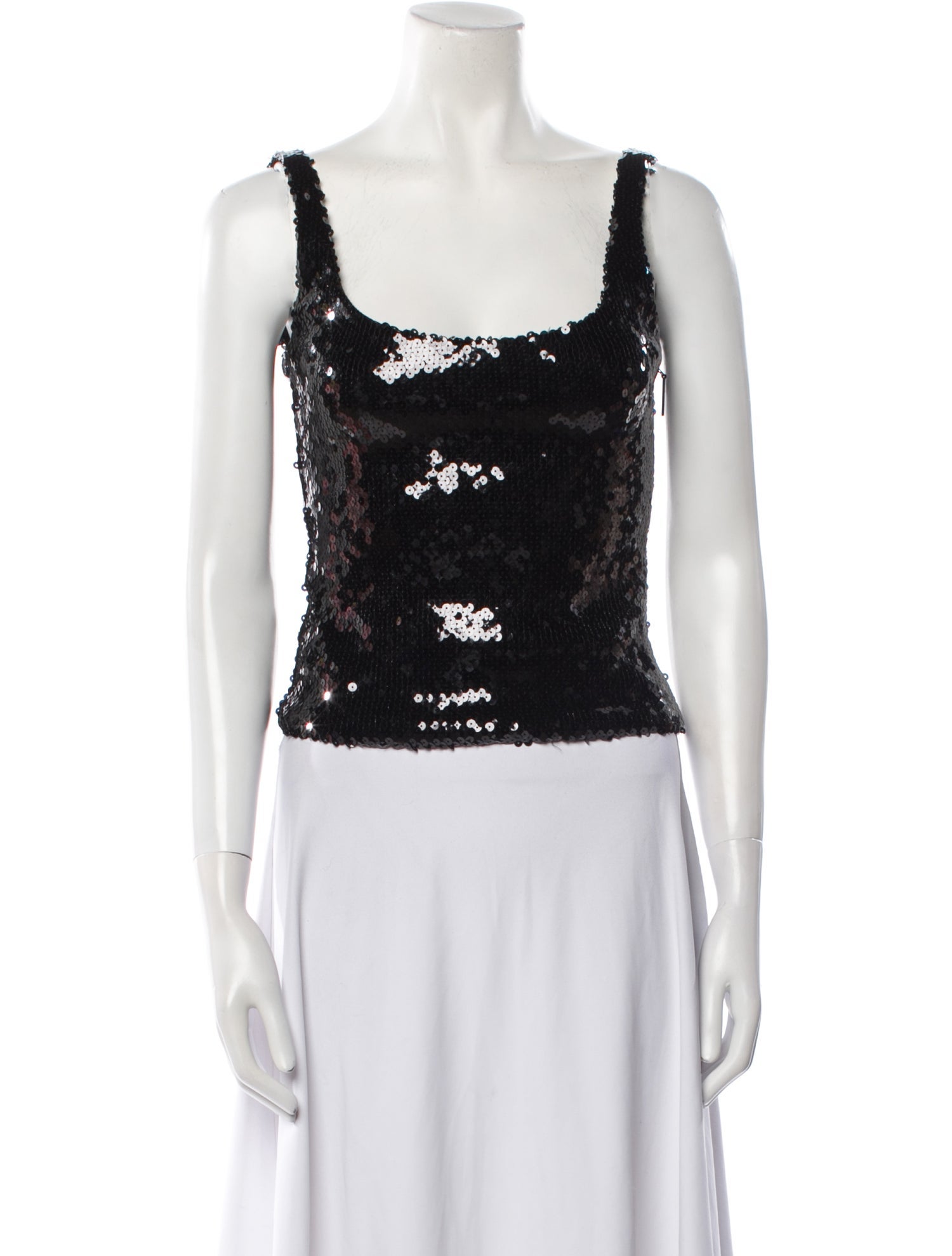 16ARLINGTON Nylon Square Neckline Top