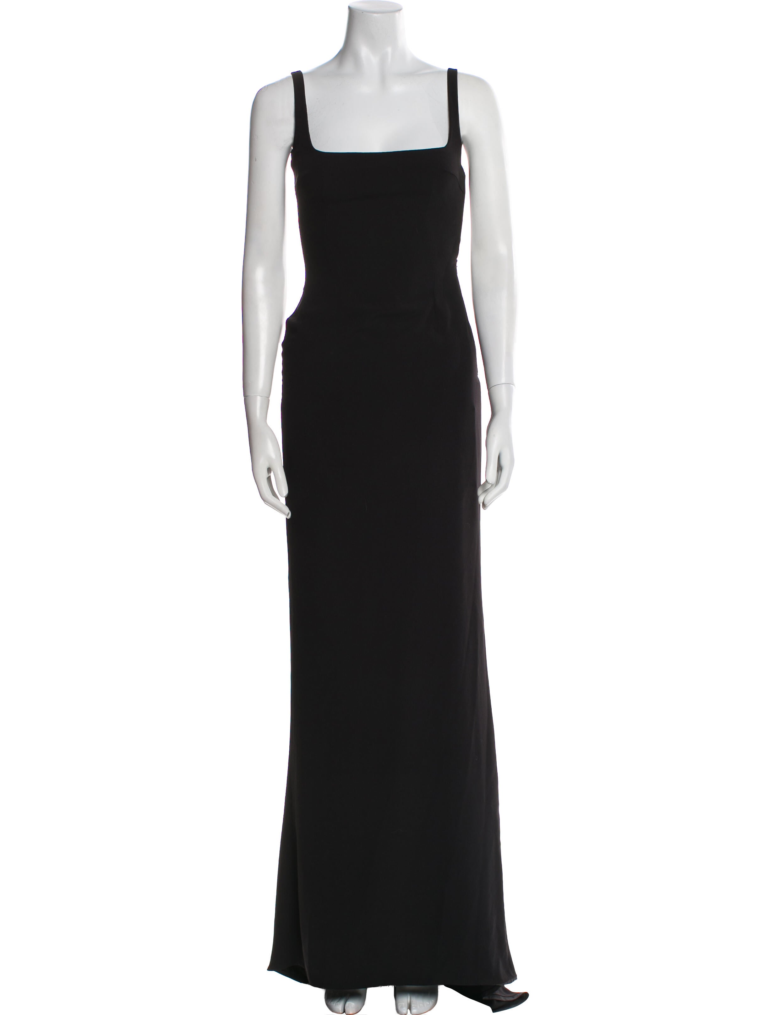 16ARLINGTON Square Neckline Long Dress
