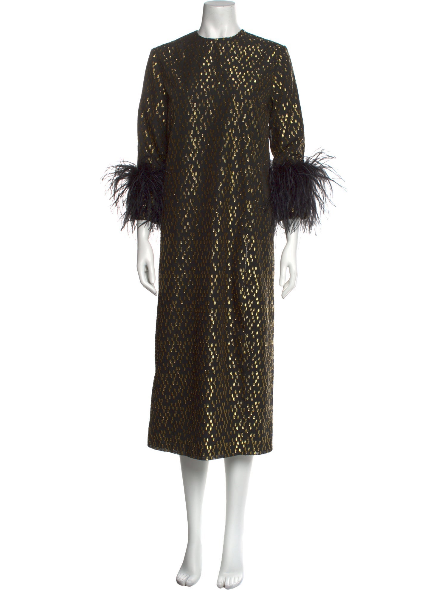 16ARLINGTON Crew Neck Long Dress