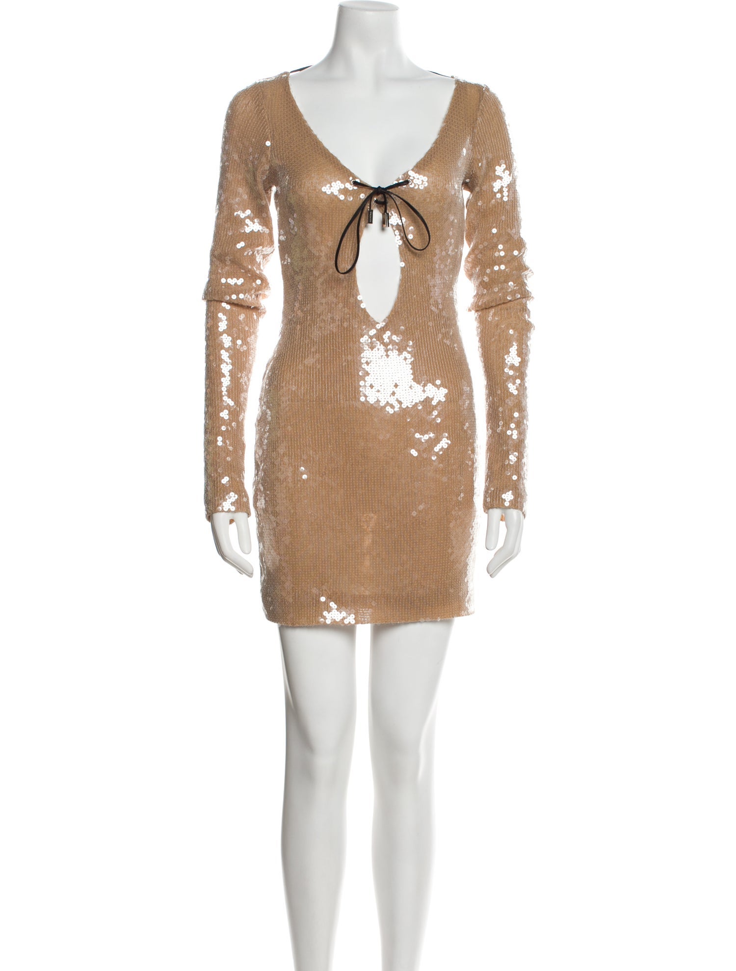 16ARLINGTON V-Neck Mini Dress