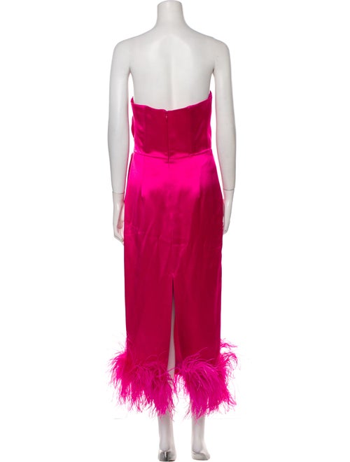 16ARLINGTON Strapless Midi Length Dress