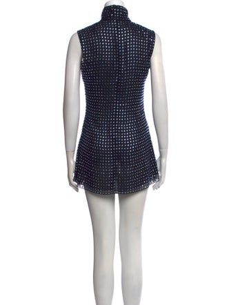 16ARLINGTON Turtleneck Mini Dress