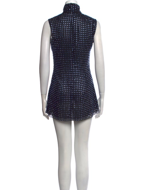 16ARLINGTON Turtleneck Mini Dress