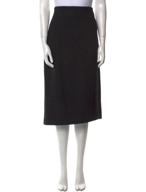 16ARLINGTON Virgin Wool Midi Length Skirt