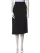 16ARLINGTON Virgin Wool Midi Length Skirt