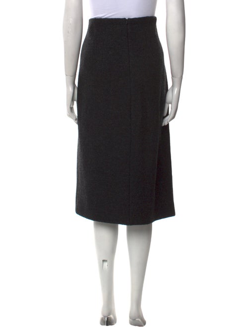 16ARLINGTON Virgin Wool Midi Length Skirt