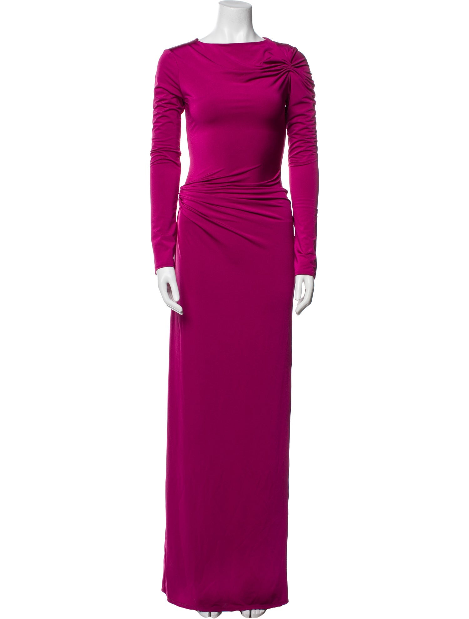 16ARLINGTON Bateau Neckline Long Dress w/ Tags