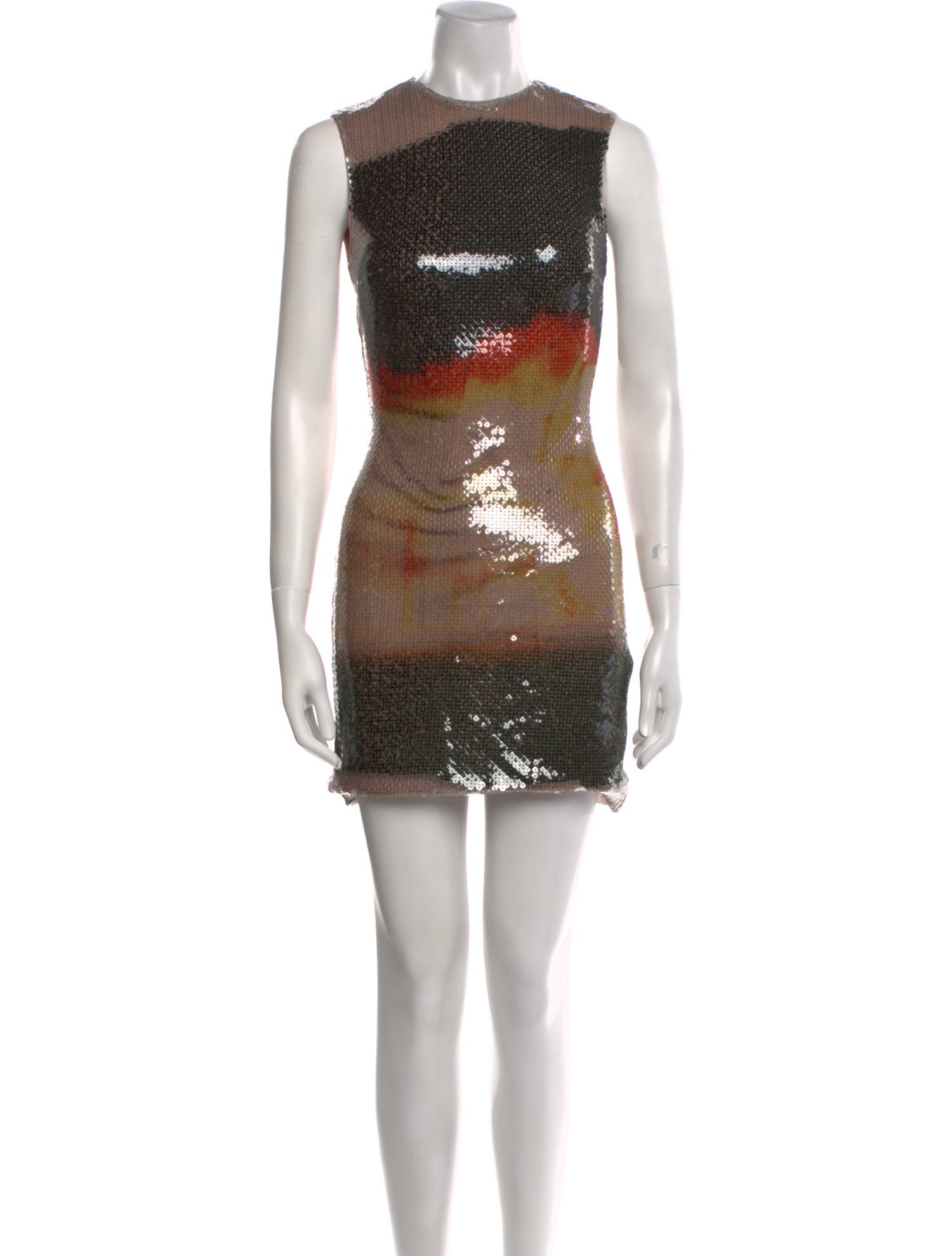 16ARLINGTON Printed Mini Dress