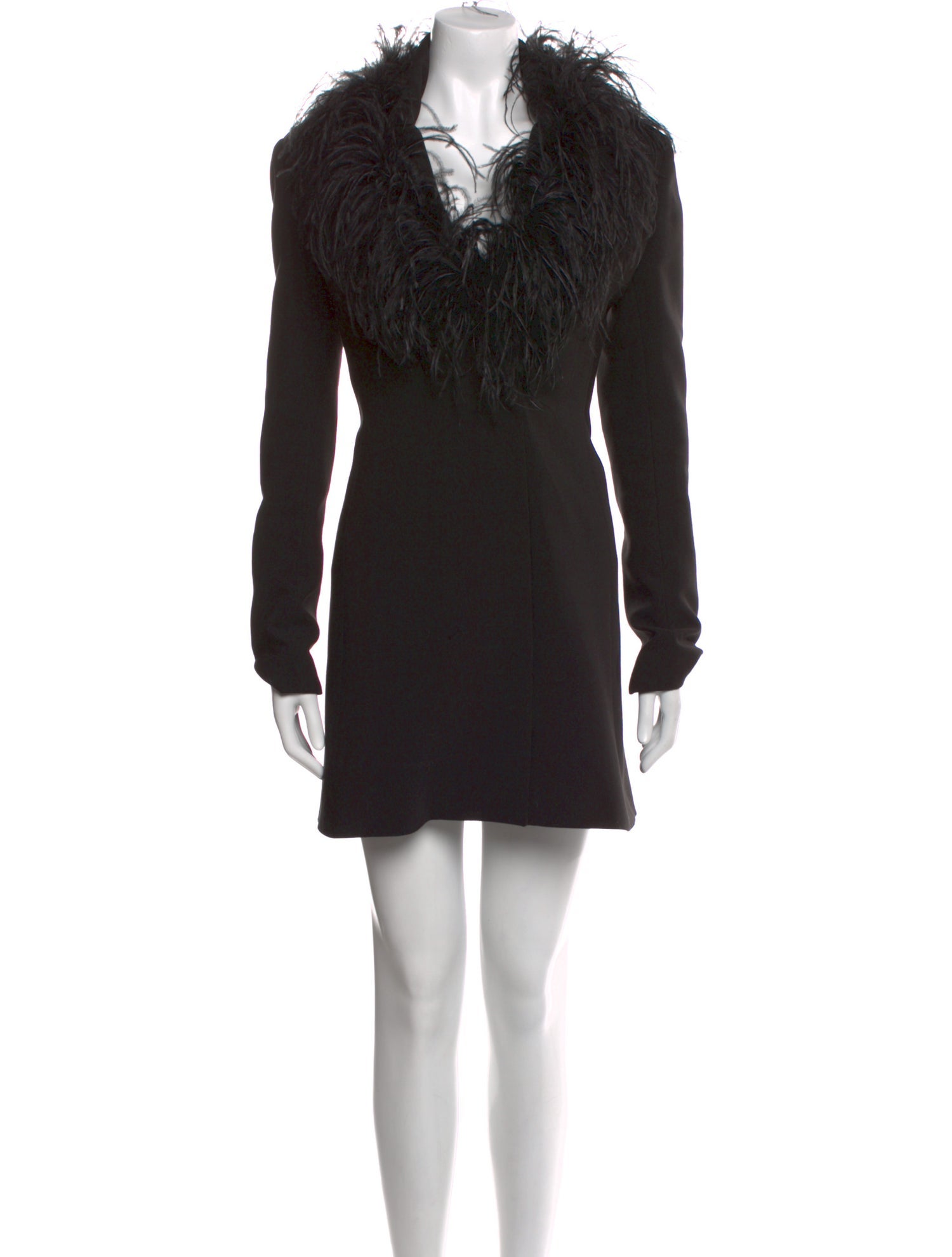 16ARLINGTON Mock Neck Mini Dress