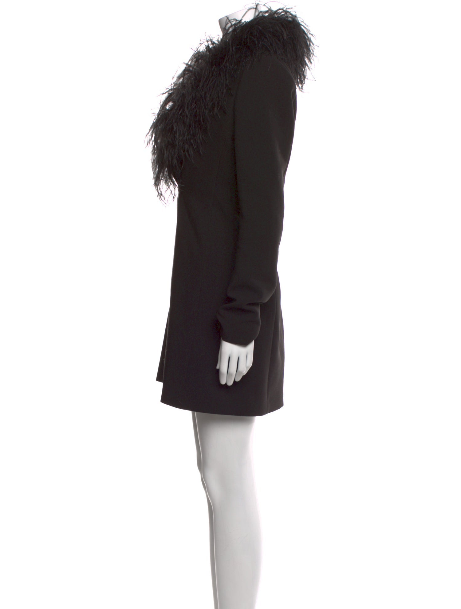 16ARLINGTON Mock Neck Mini Dress